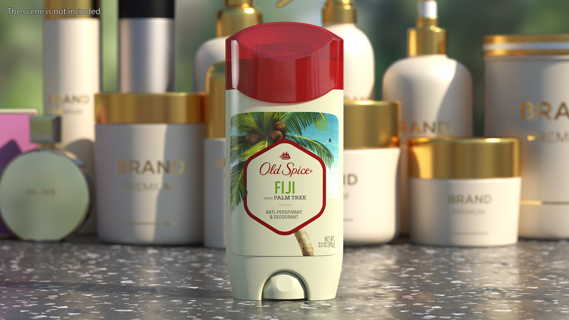 Old Spice Deodorant for Men Fiji 3D