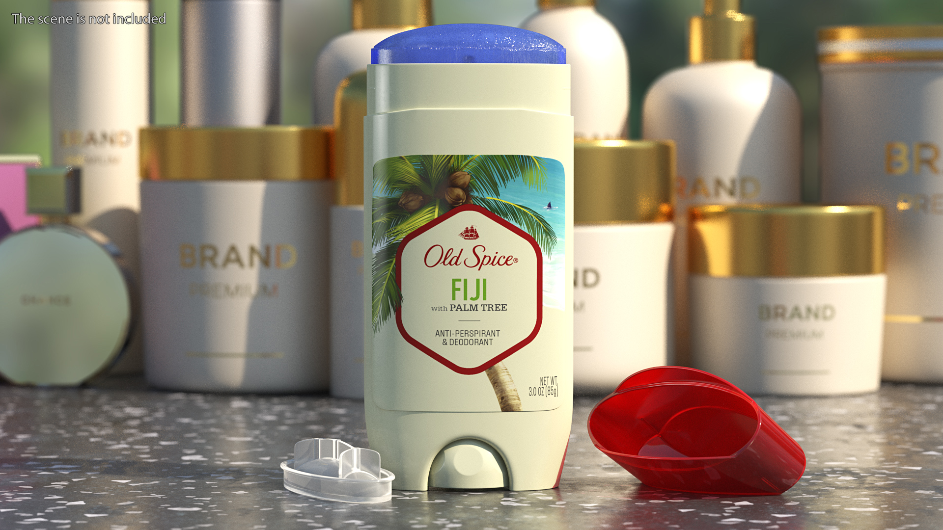 Old Spice Deodorant for Men Fiji 3D