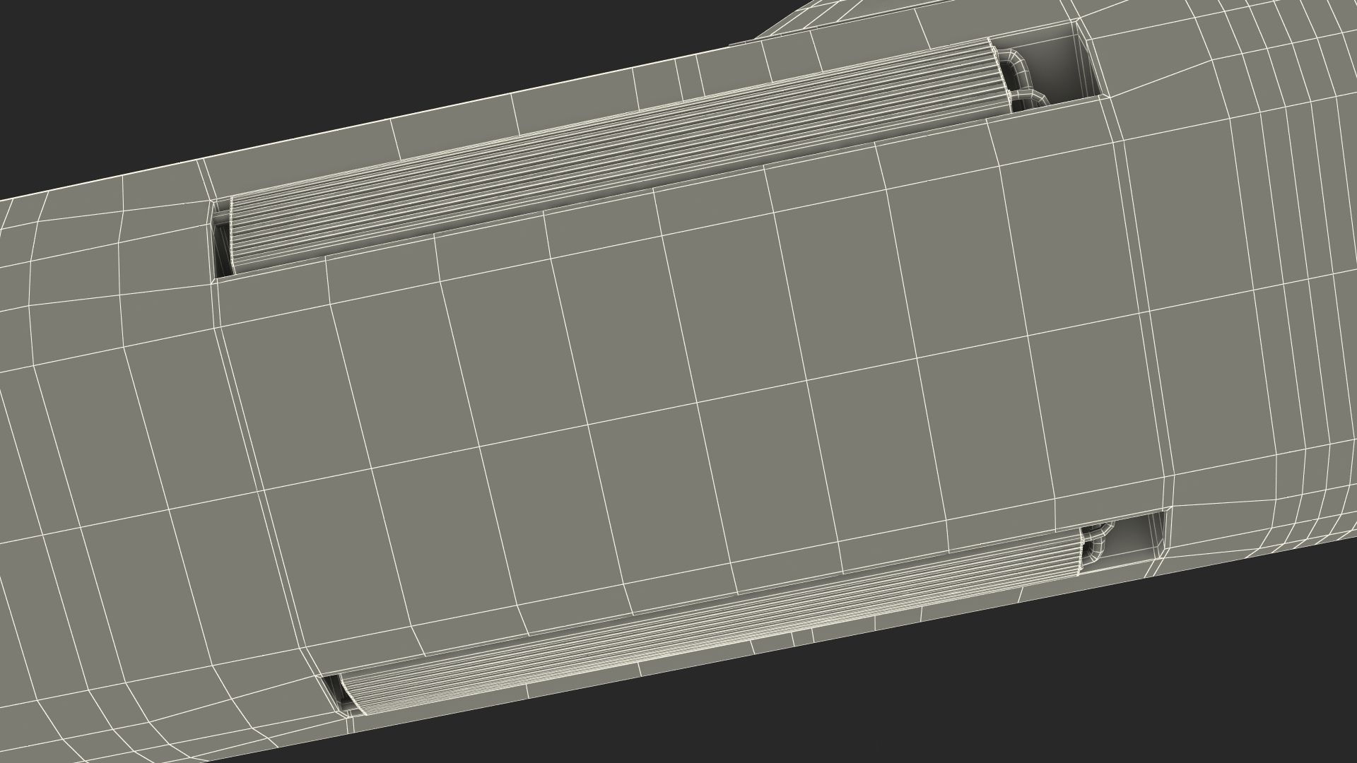 3D Boeing Orca AUV with Raised Antennas