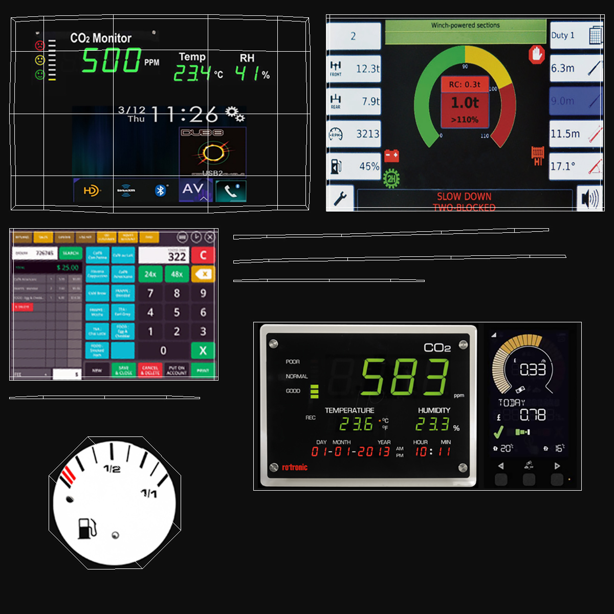 3D Control Cabin model