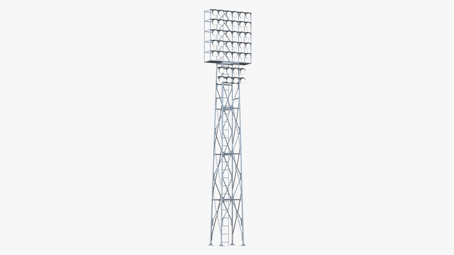 Spotlights Lighting Tower Illuminated 3D