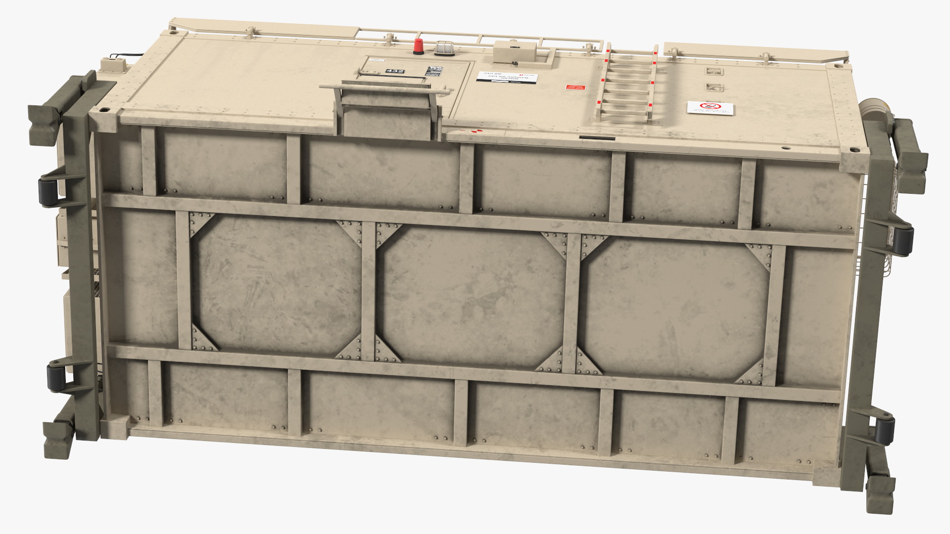 3D model Iron Dome Battle Management Control Unit