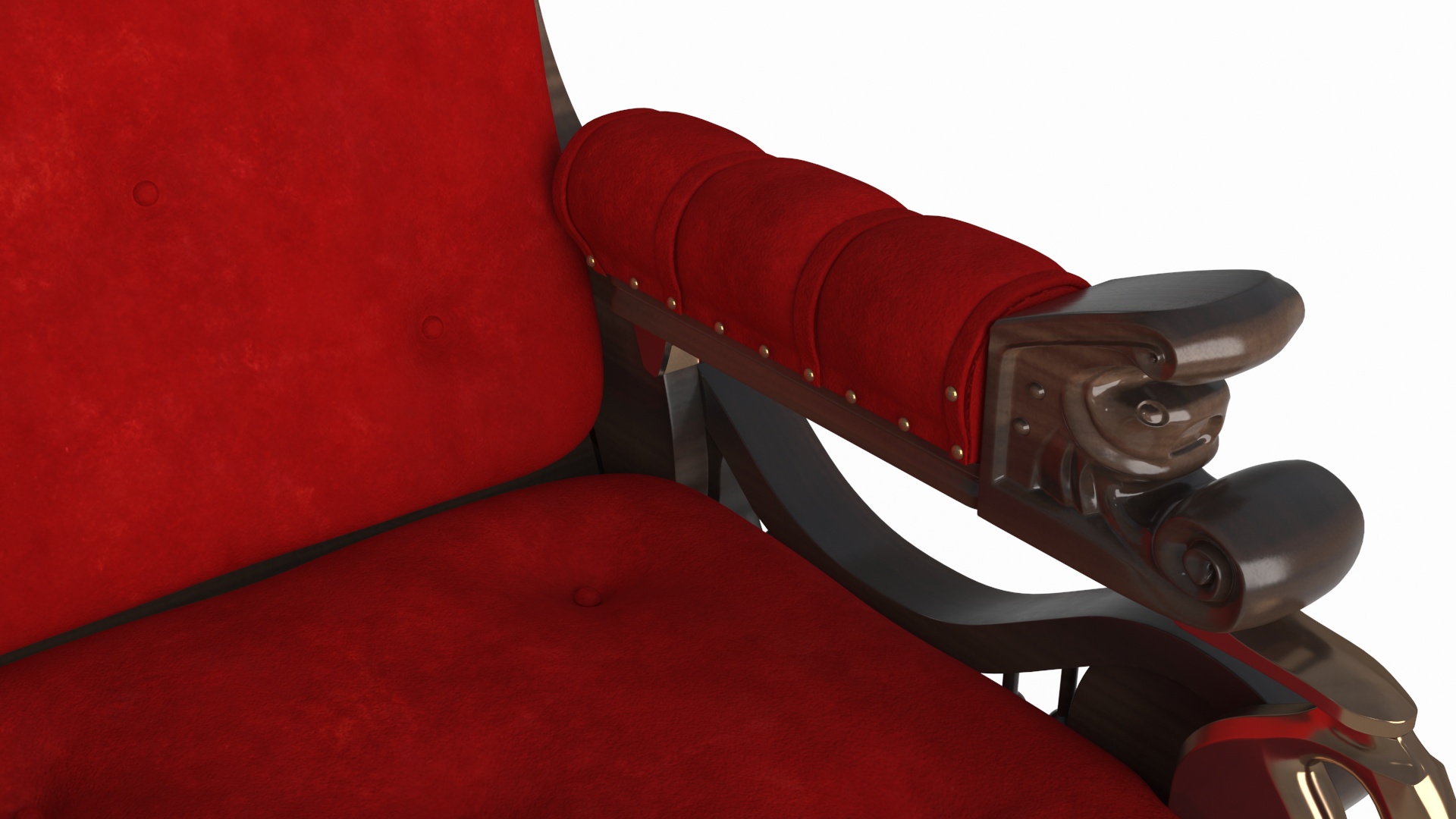 3D Classic Armchair