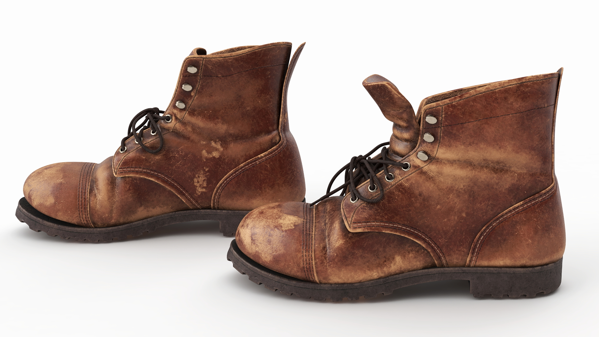 Old Boots 3D model