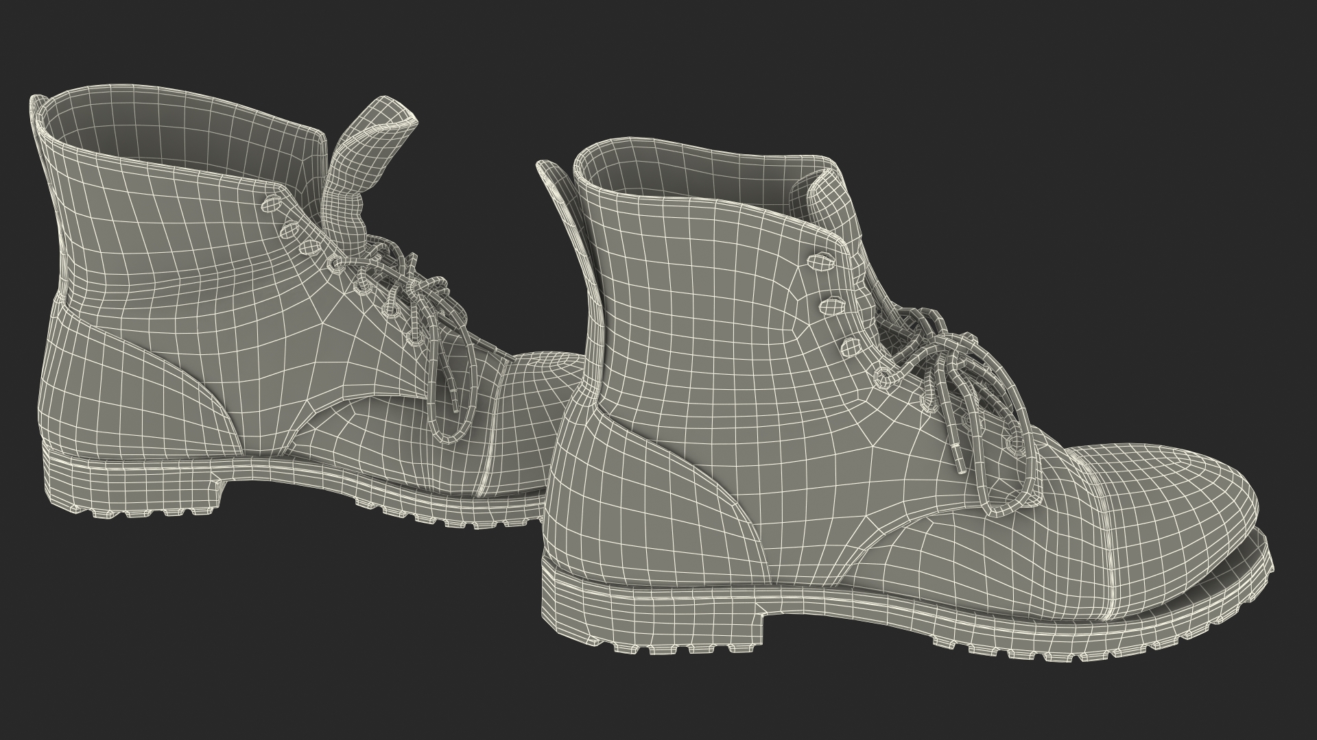 Old Boots 3D model