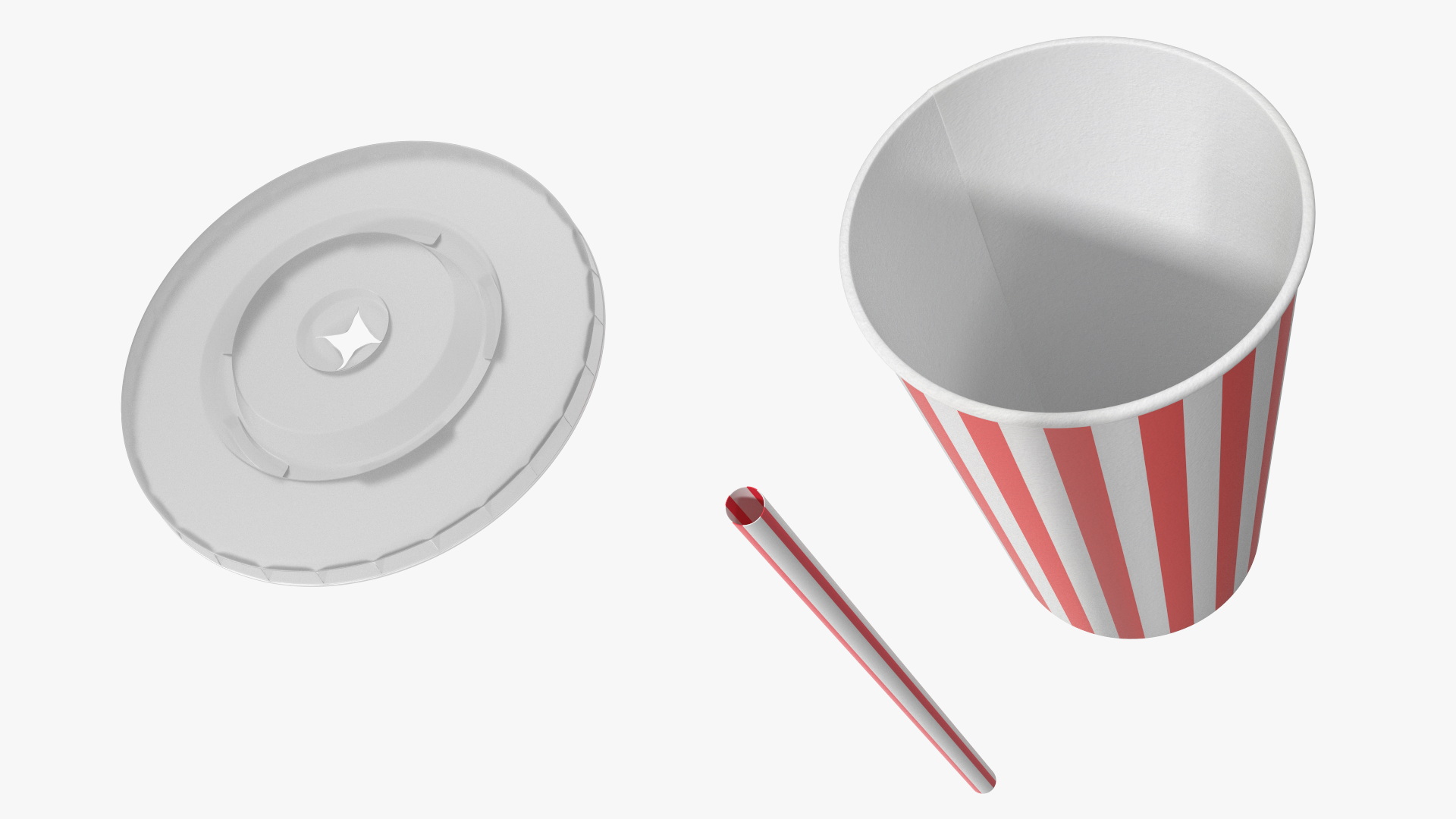 3D model Corn Dogs with Drink