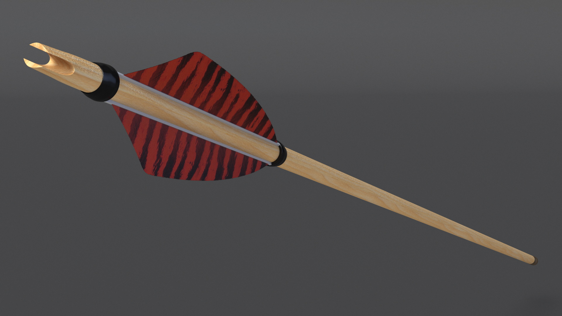 3D model Traditional Hunting Arrow