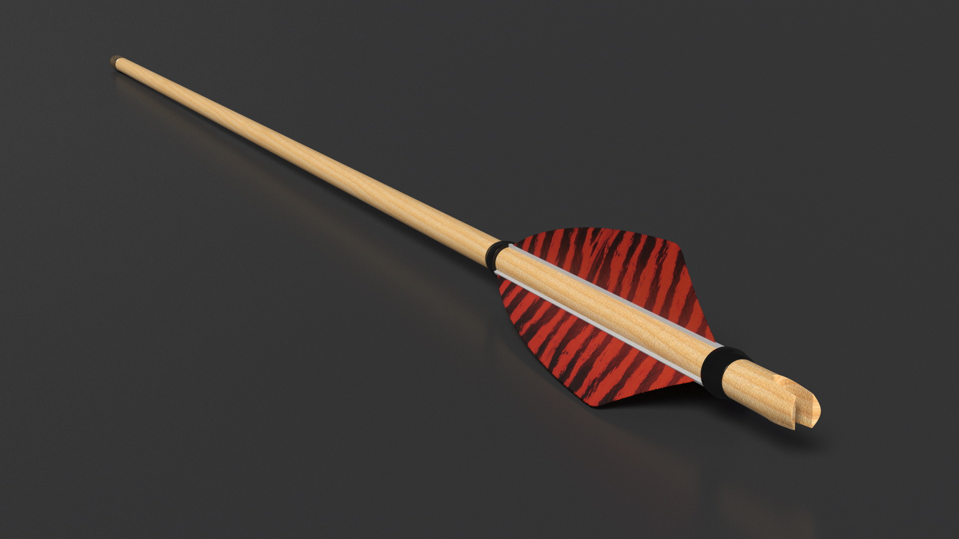 3D model Traditional Hunting Arrow