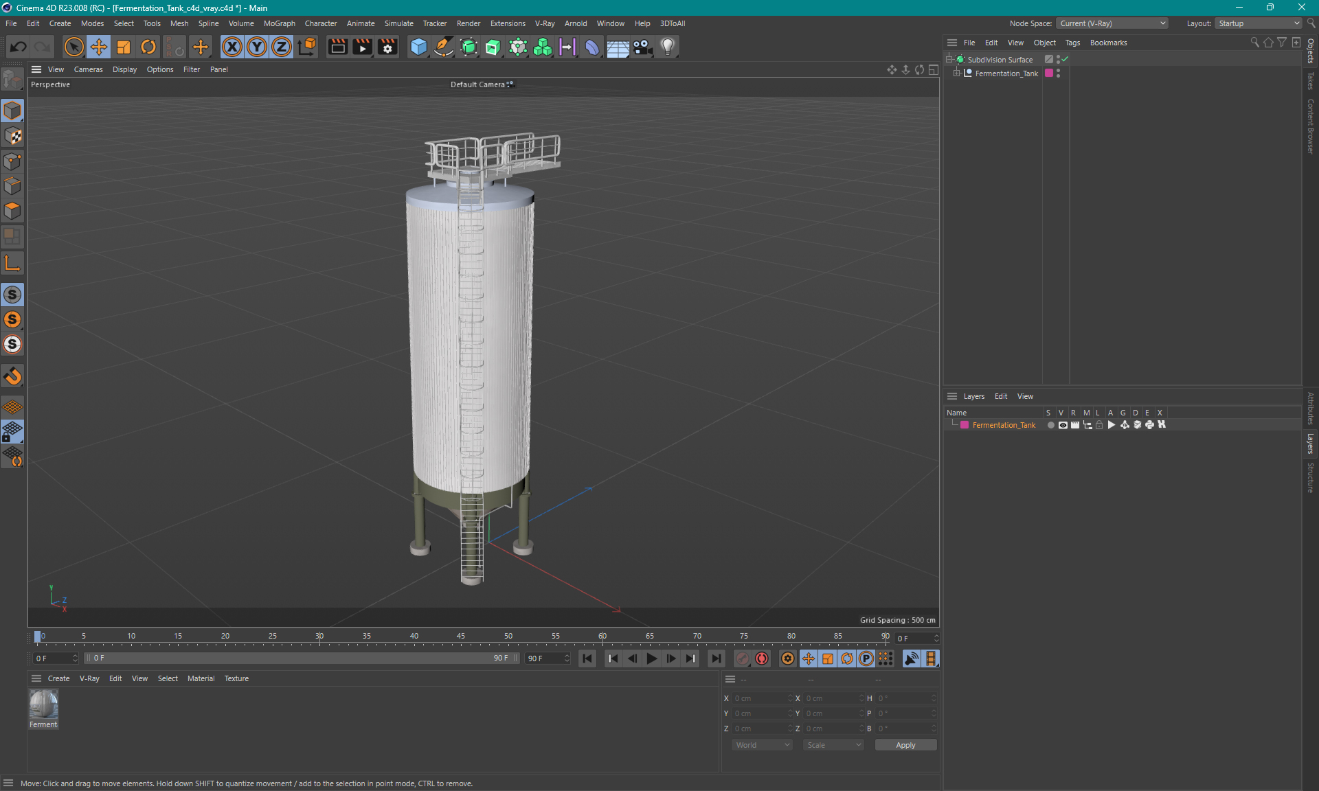 Fermentation Tank 3D