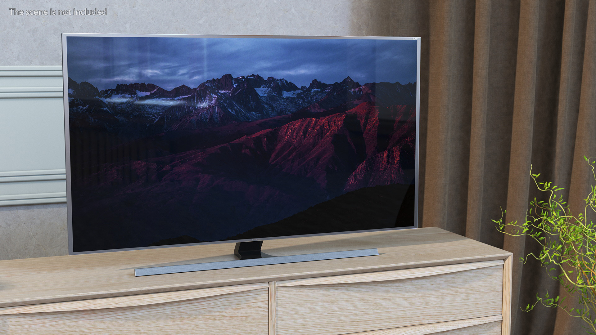 3D Samsung SUHD TV 4K model