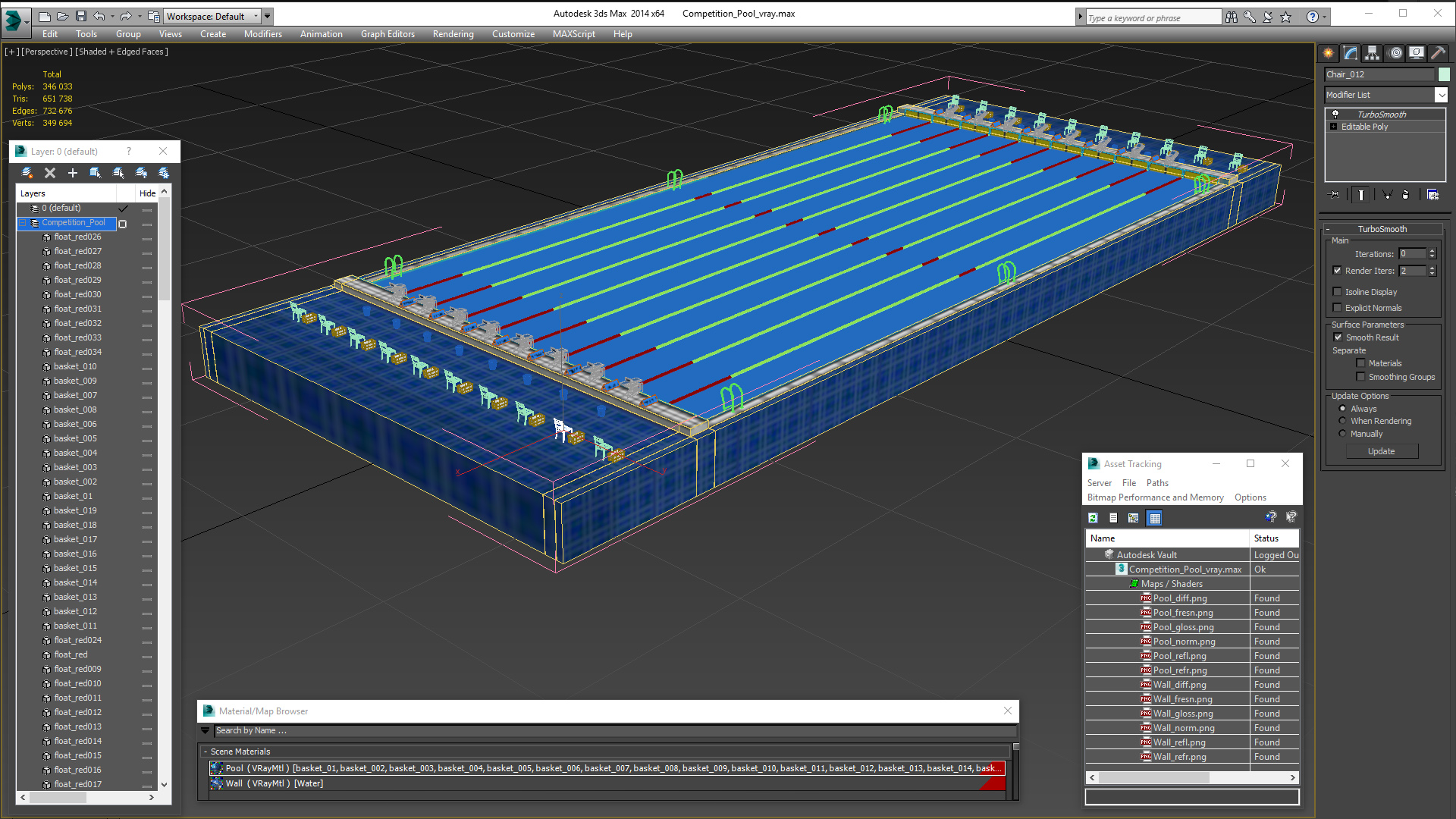 3D Competition Pool