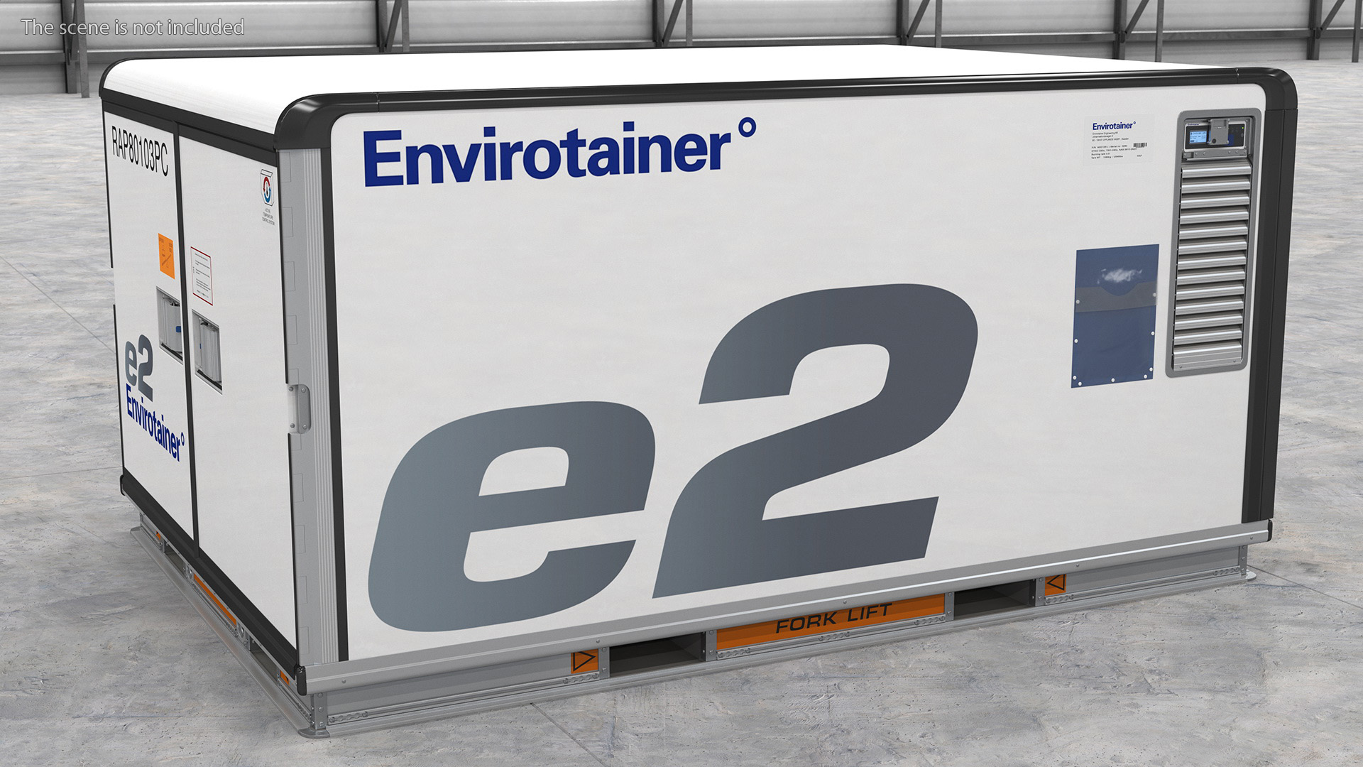 Freight Container RAP e2 3D model