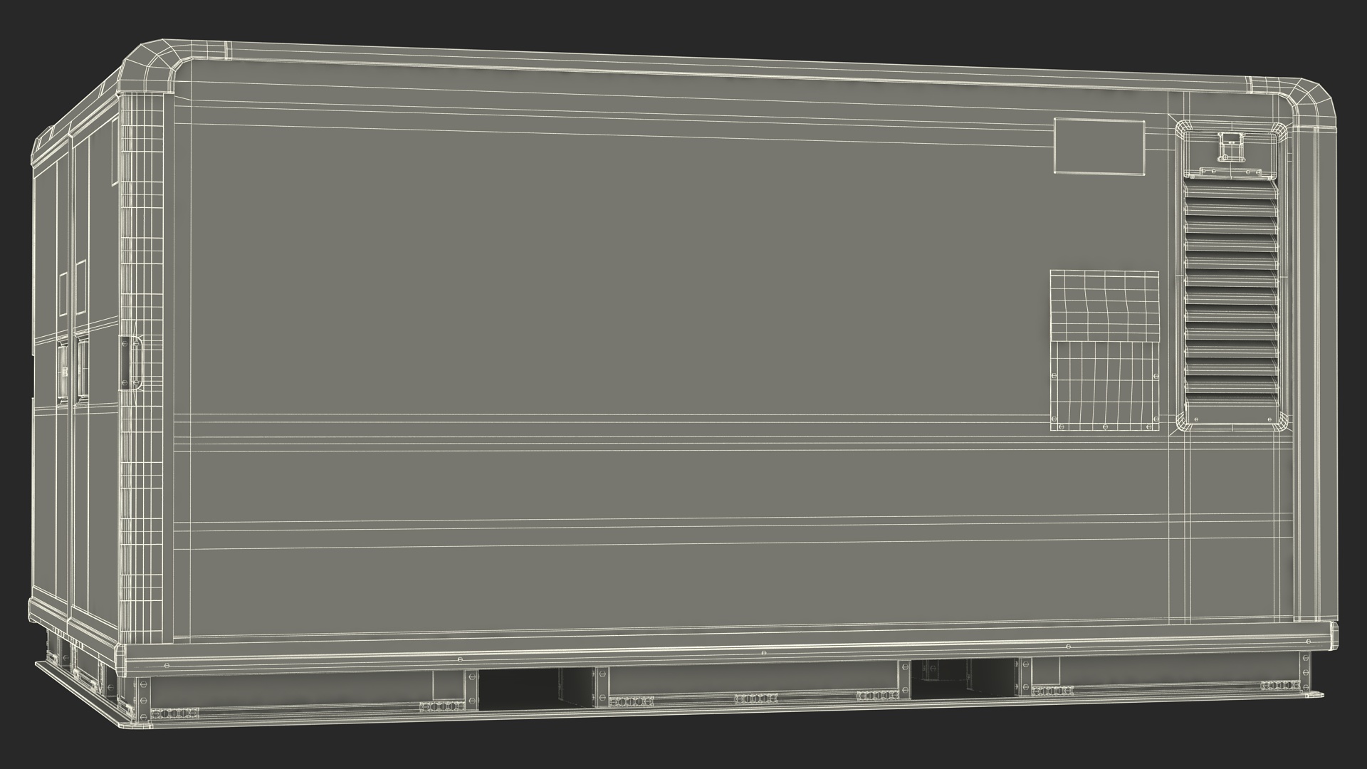 Freight Container RAP e2 3D model