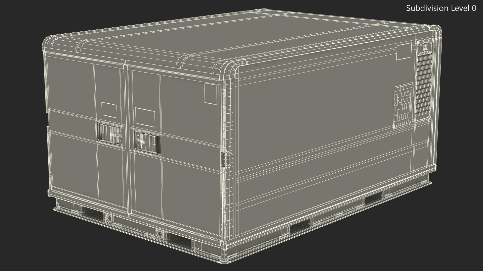 Freight Container RAP e2 3D model