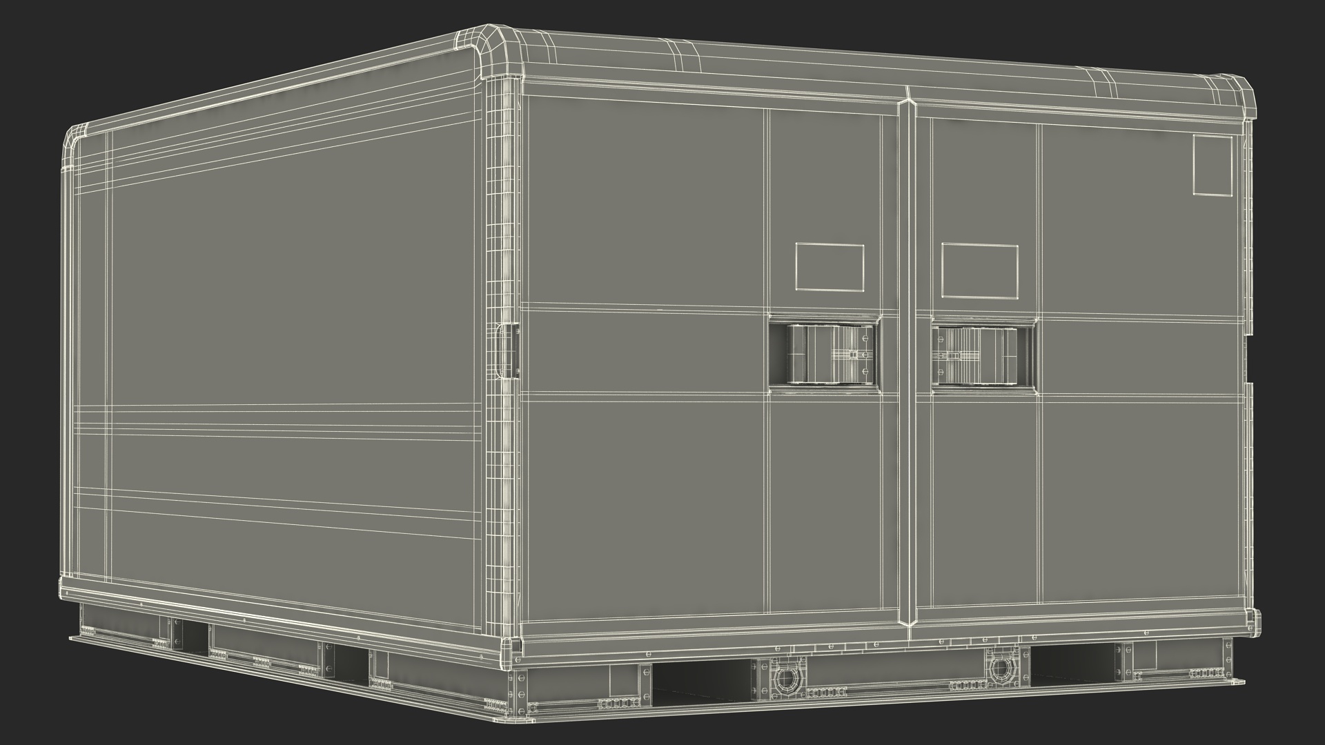 Freight Container RAP e2 3D model