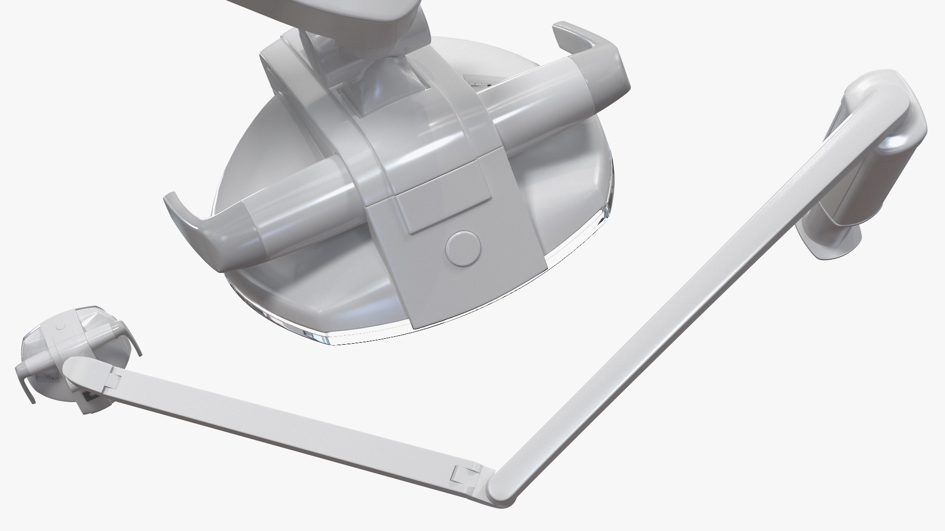 3D model Post Mounted Dental Operatory Light