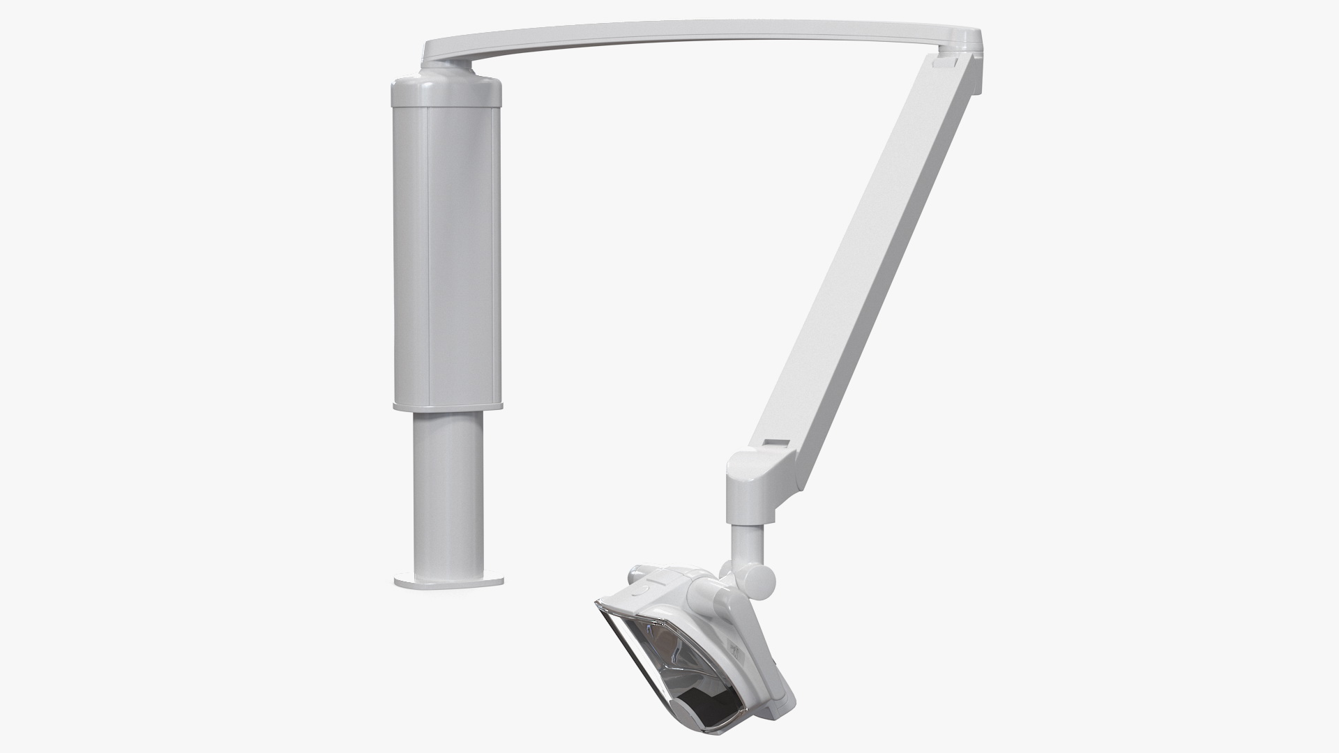 3D model Post Mounted Dental Operatory Light