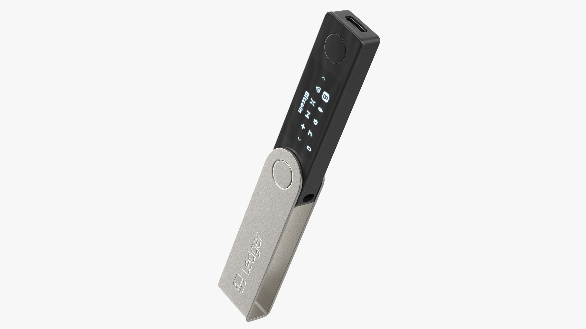 Ledger Crypto Wallet Nano-X 3D