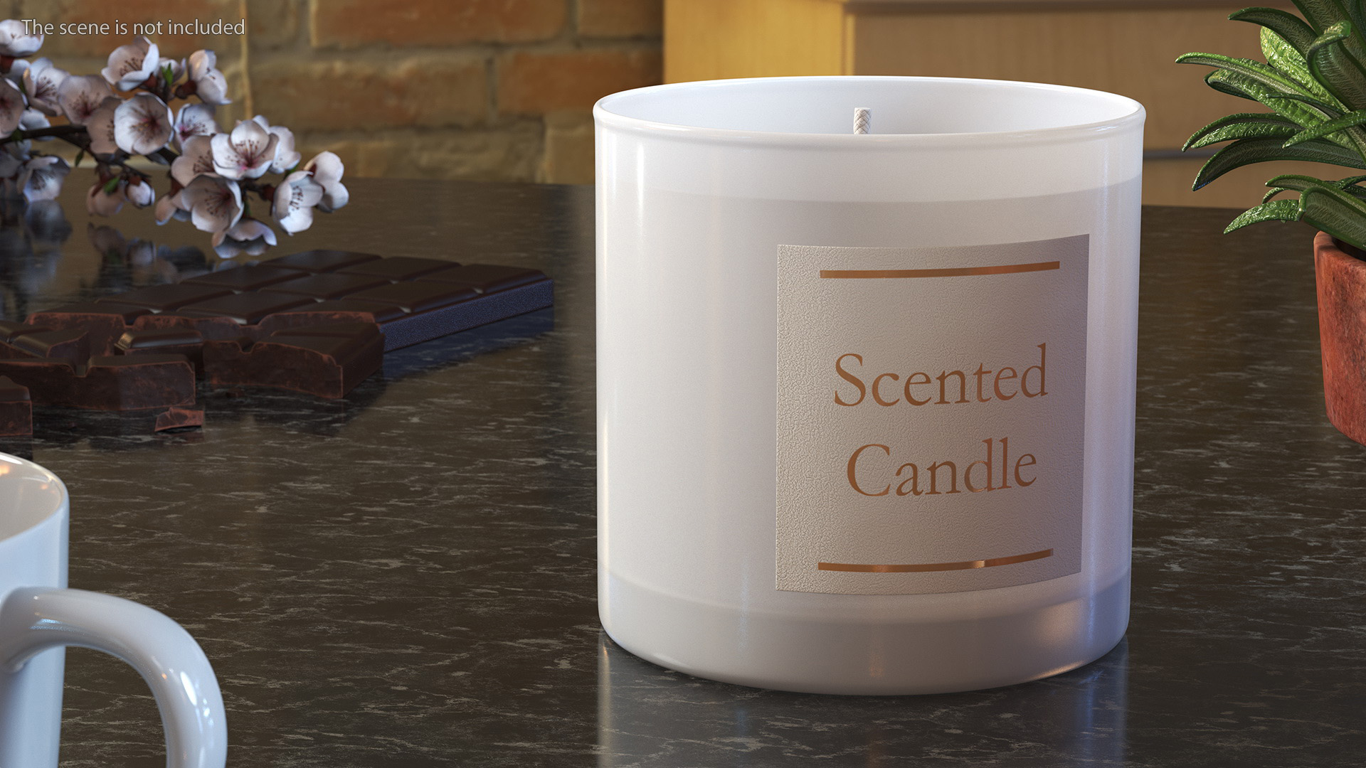 3D model Scented Candle Beige