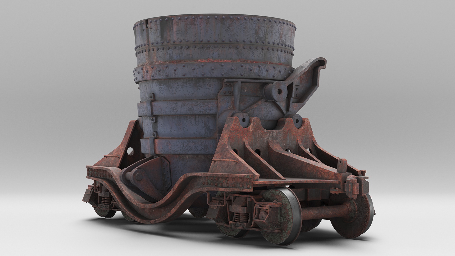 Slag Car Old 3D