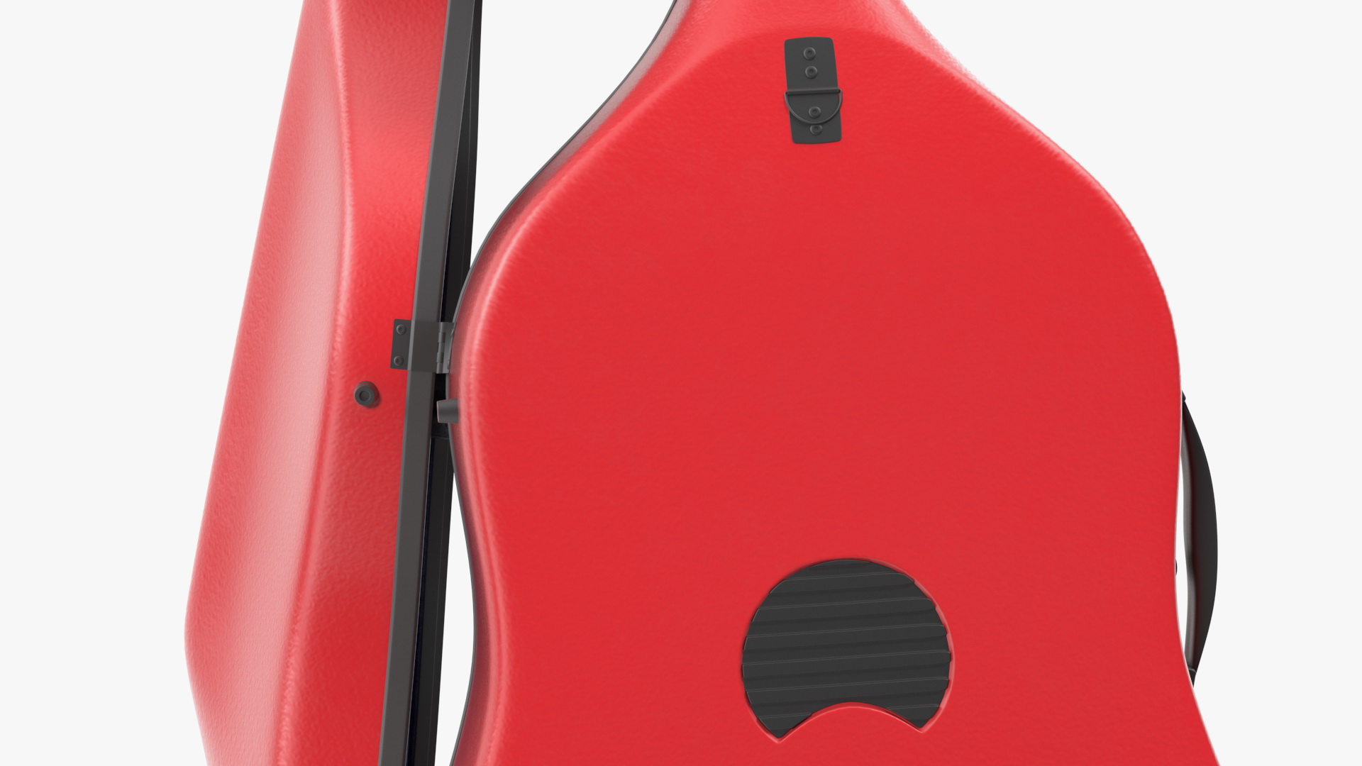 3D model Cello Red Shell Case