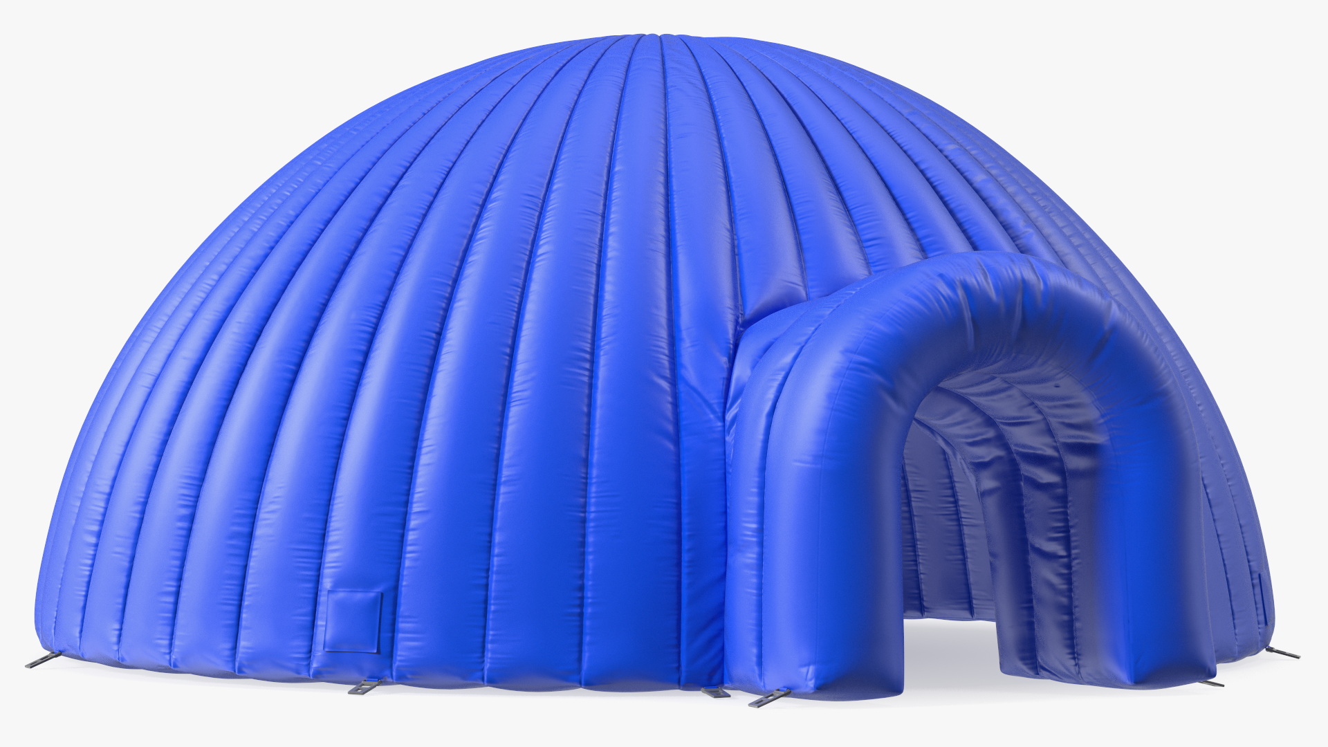 Outdoor Inflatable Igloo Tent Open Blue 3D model