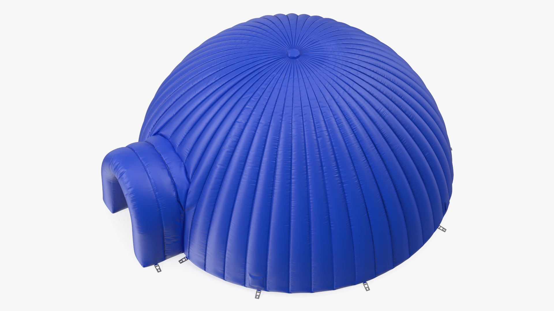 Outdoor Inflatable Igloo Tent Open Blue 3D model