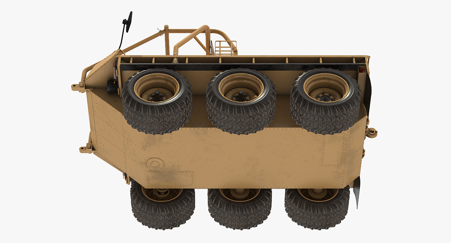 3D ATMP High Mobility Vehicle Desert model