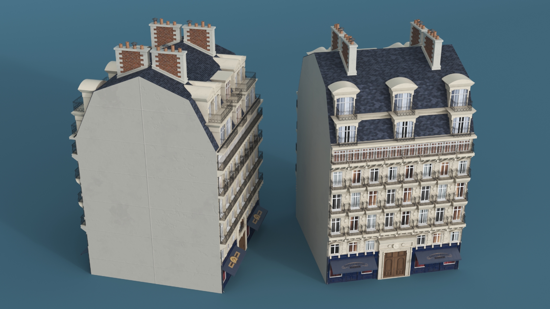 Parisian Tenement 3D