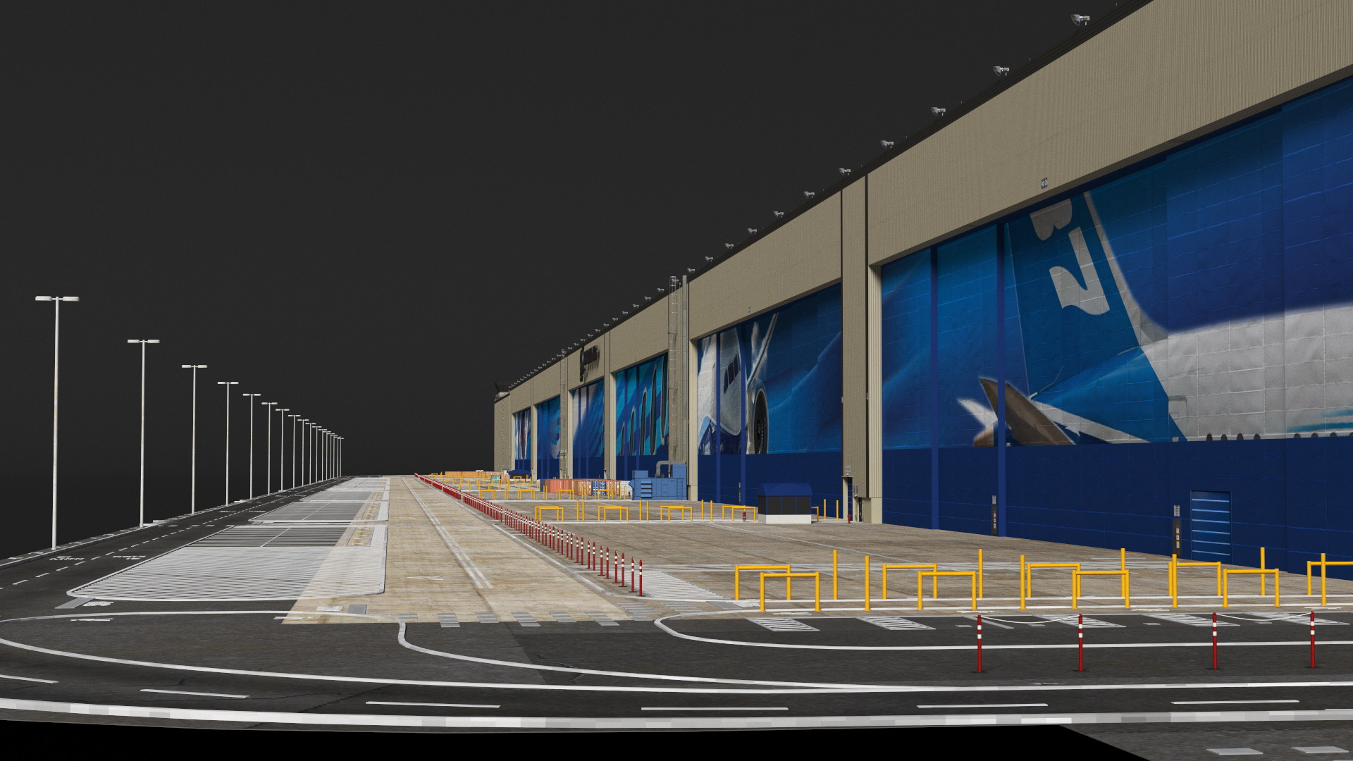 Boeing Everett Factory 3D