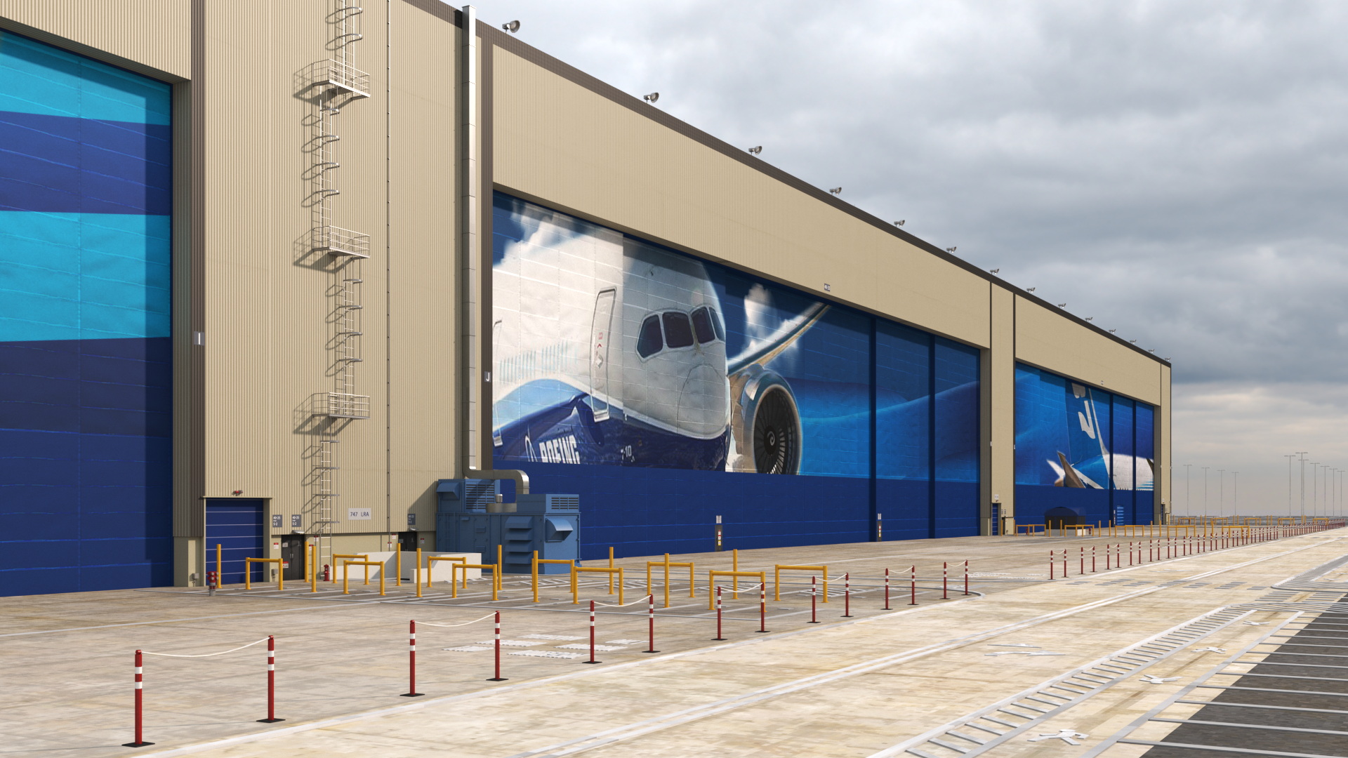 Boeing Everett Factory 3D