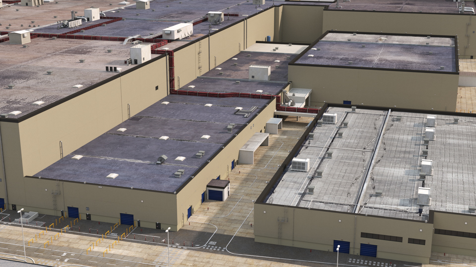 Boeing Everett Factory 3D