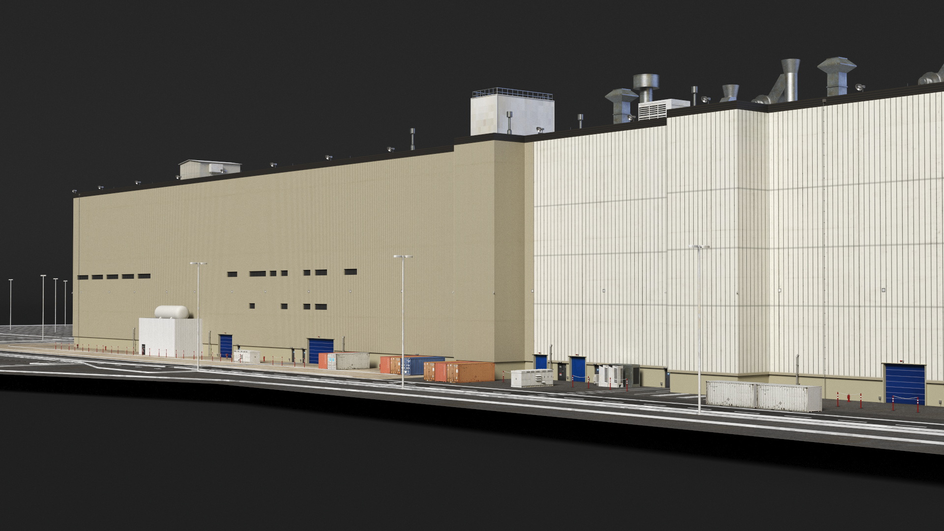 Boeing Everett Factory 3D