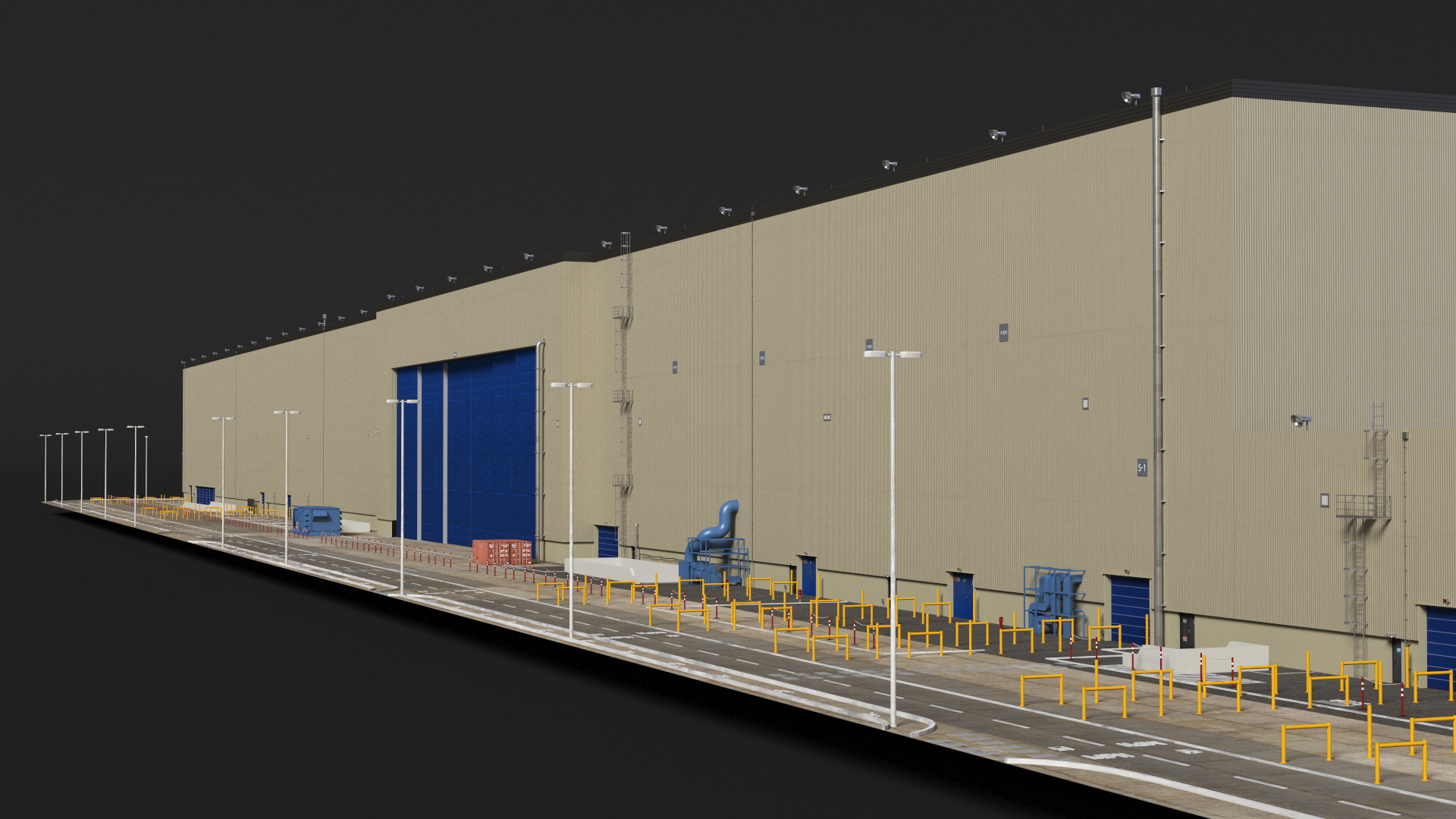 Boeing Everett Factory 3D