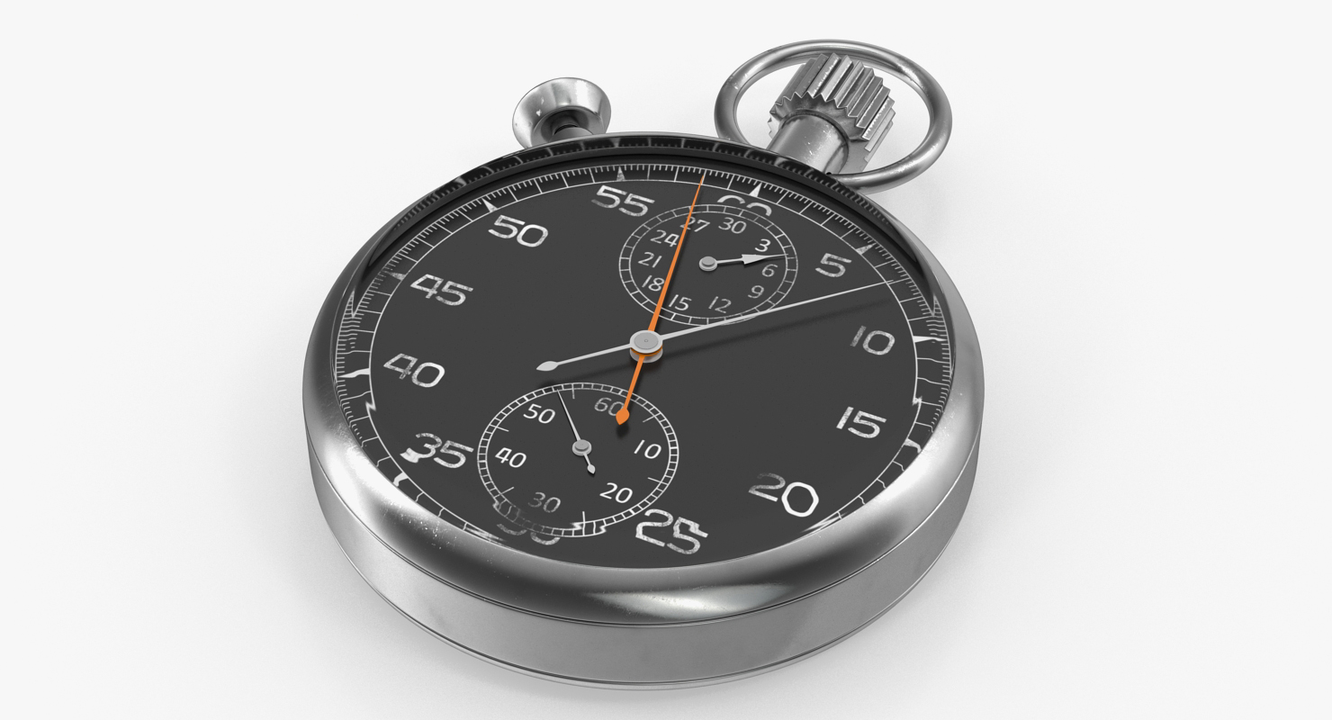 3D model Vintage Stopwatch Generic