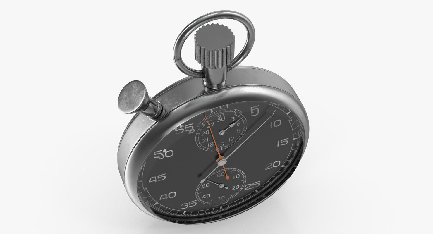 3D model Vintage Stopwatch Generic