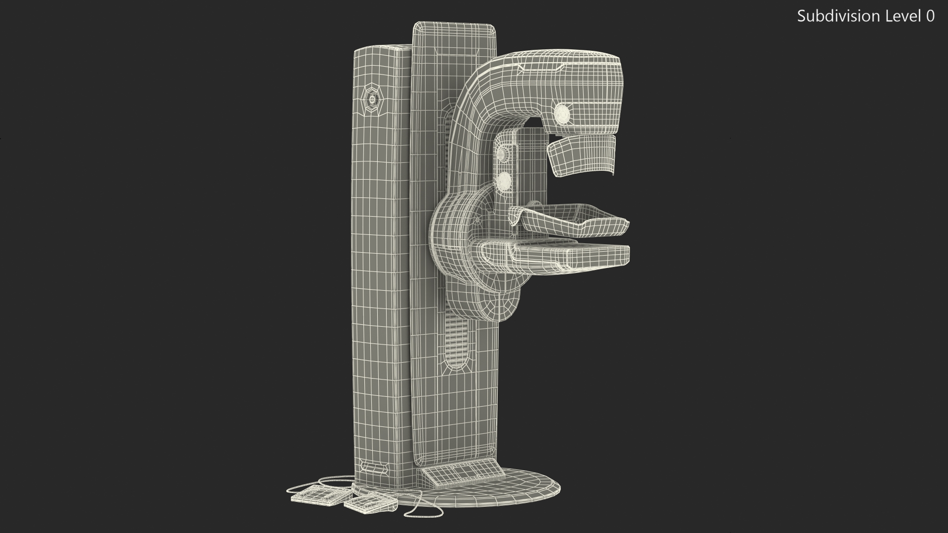 3D model Mammograph