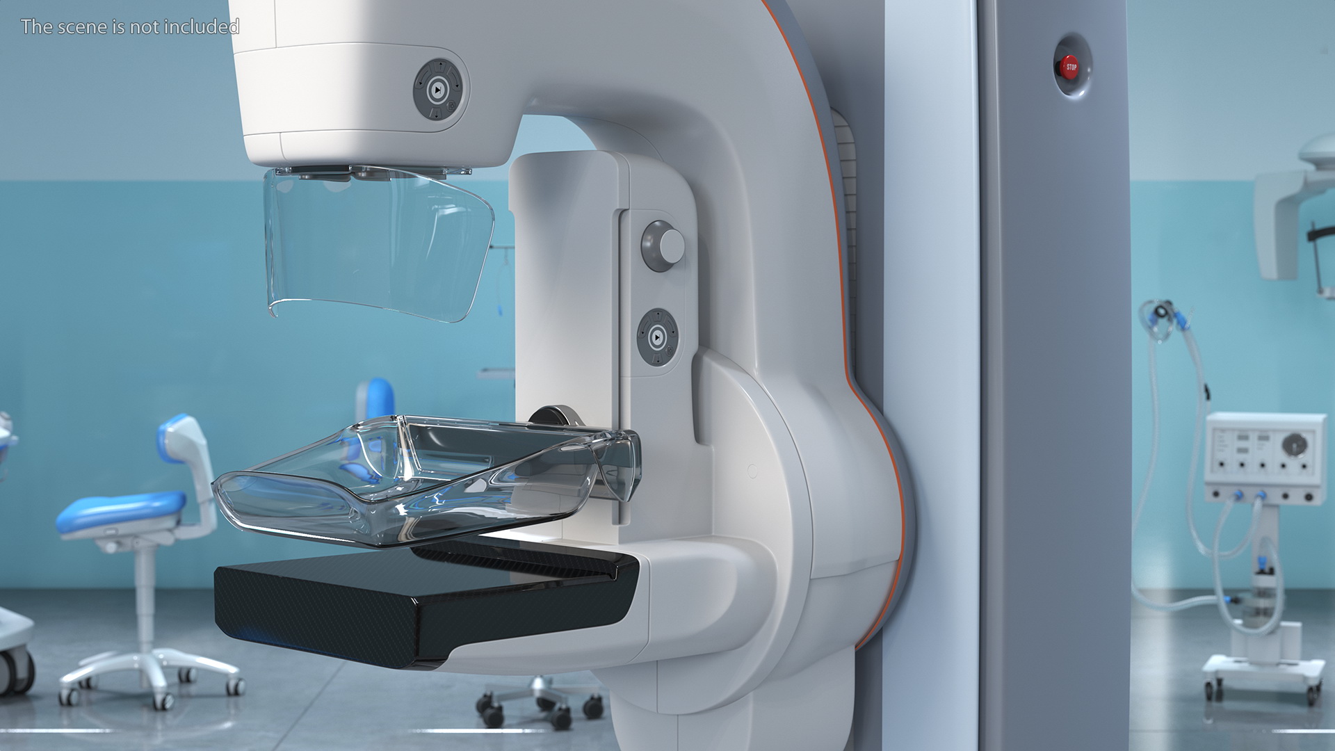 3D model Mammograph