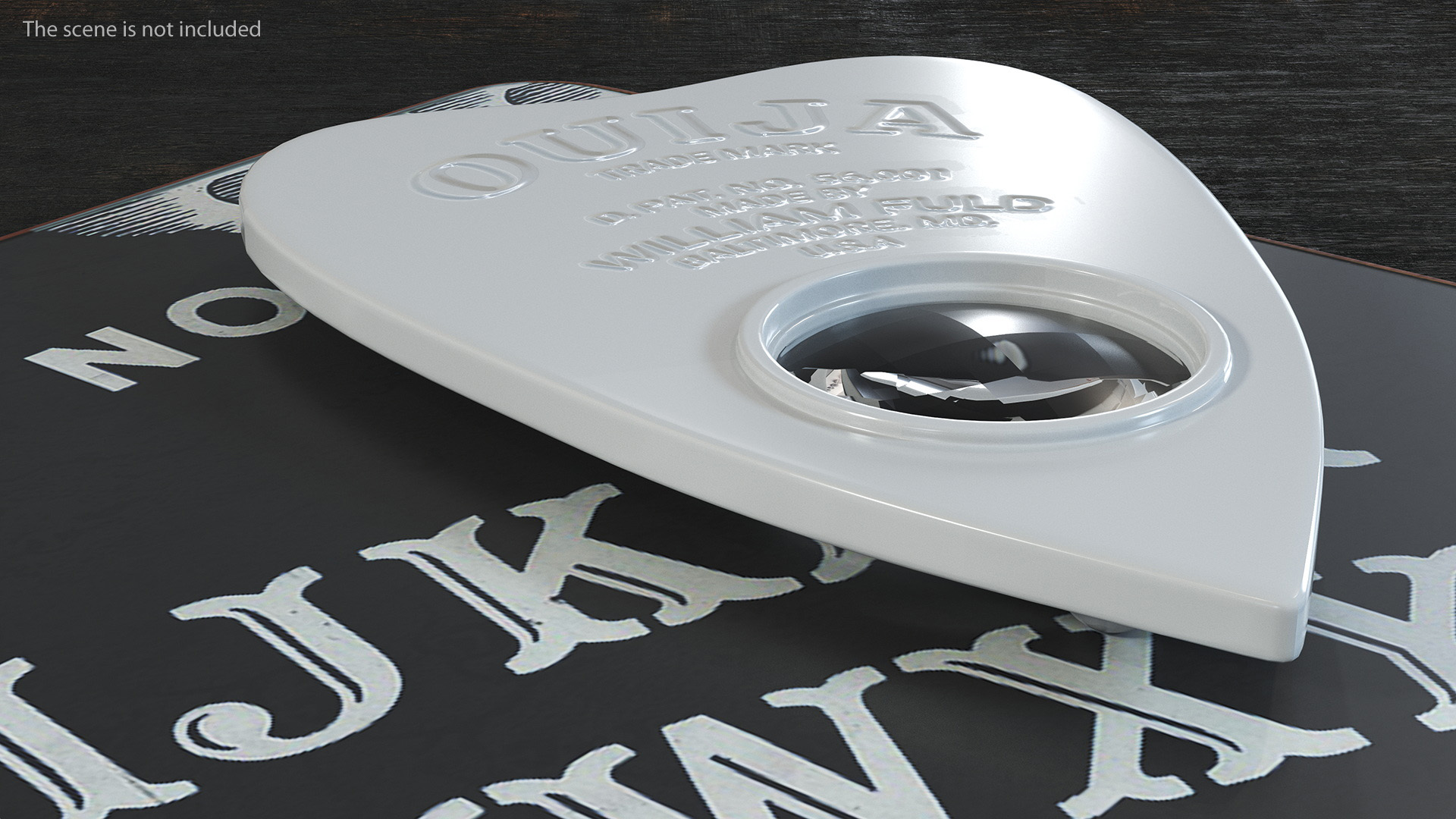 3D Ouija Board Dark