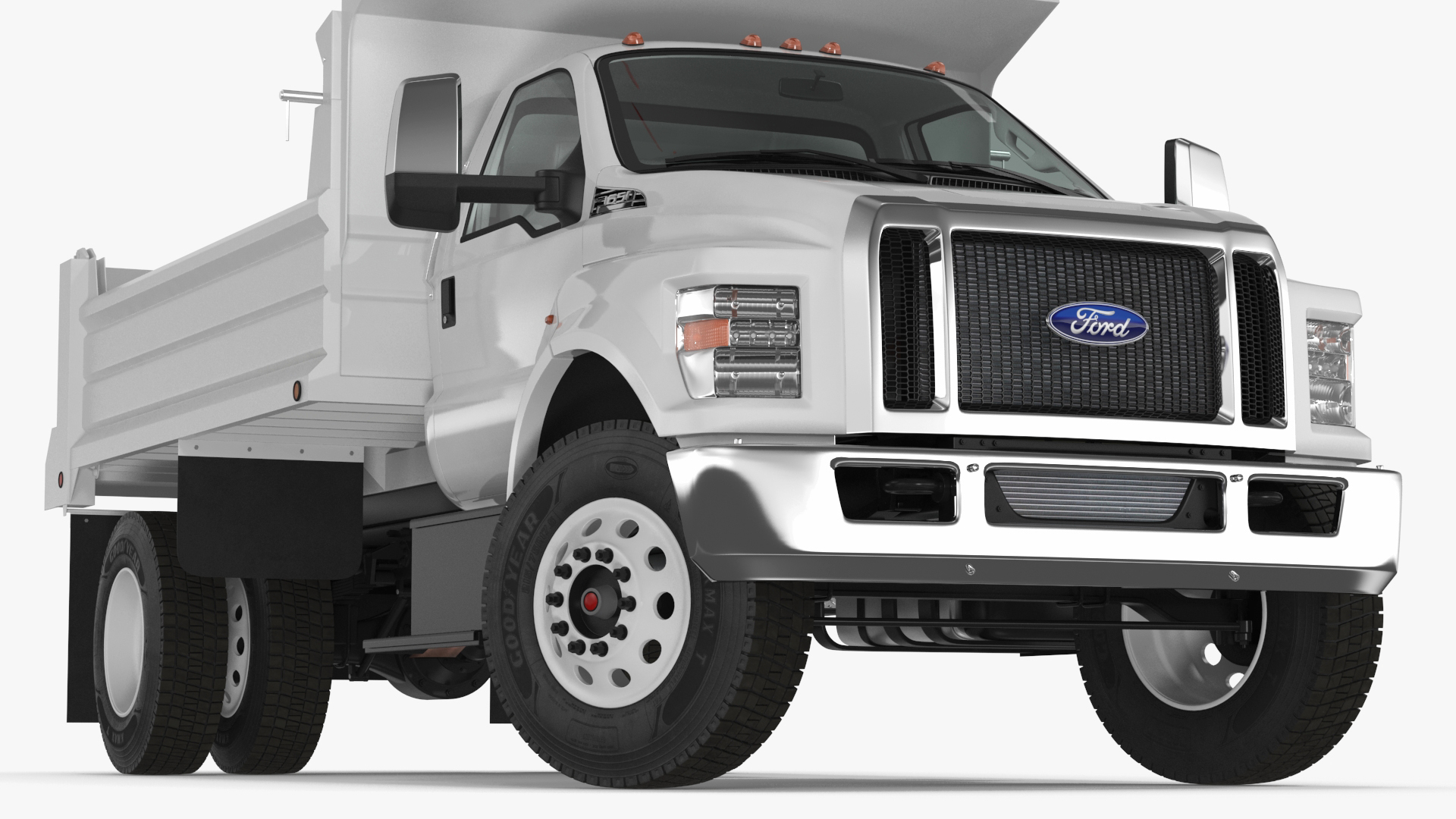 3D Ford F-650 Supertrack Rigged model