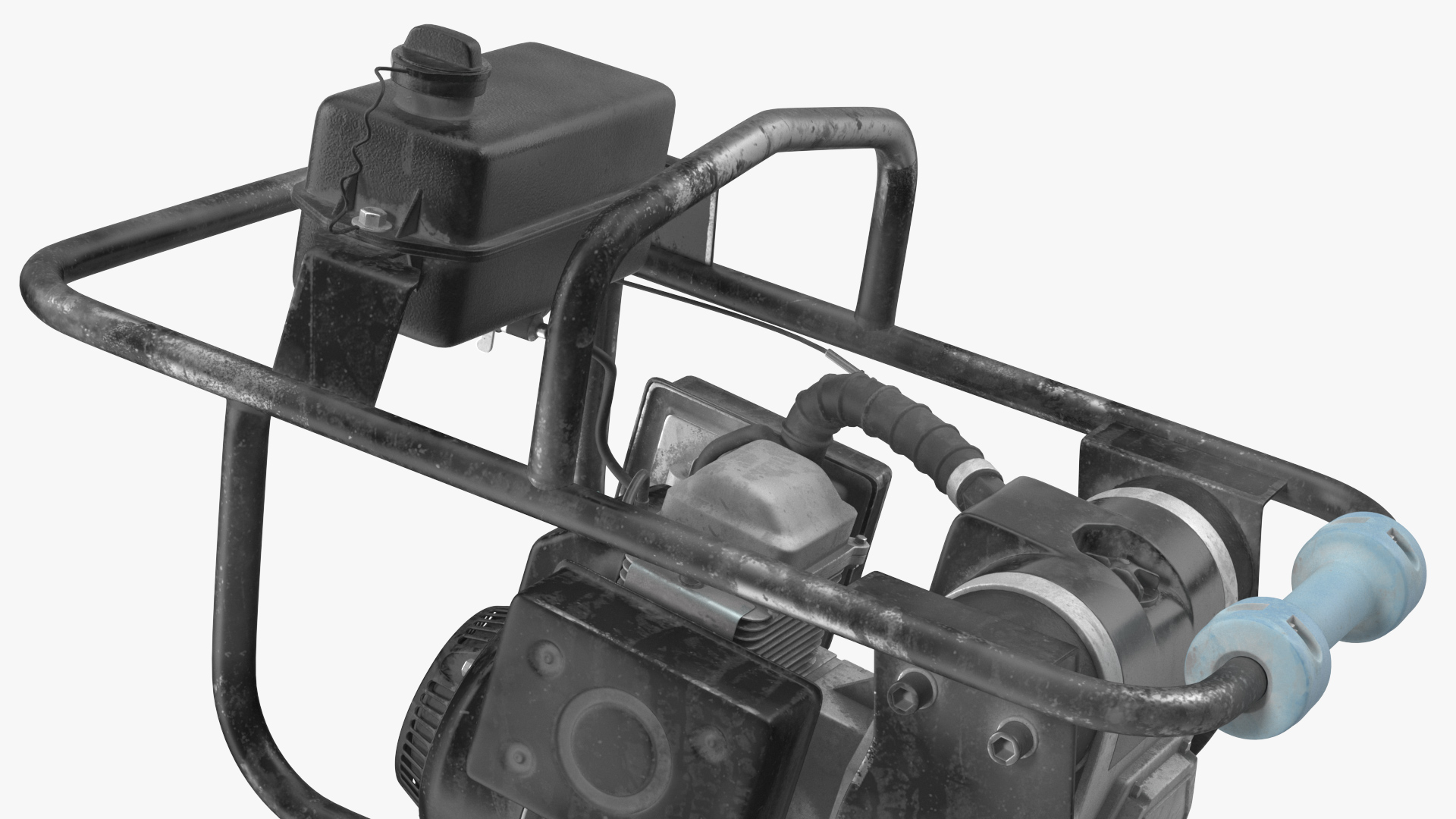 3D model Tamping Rammer Dirty