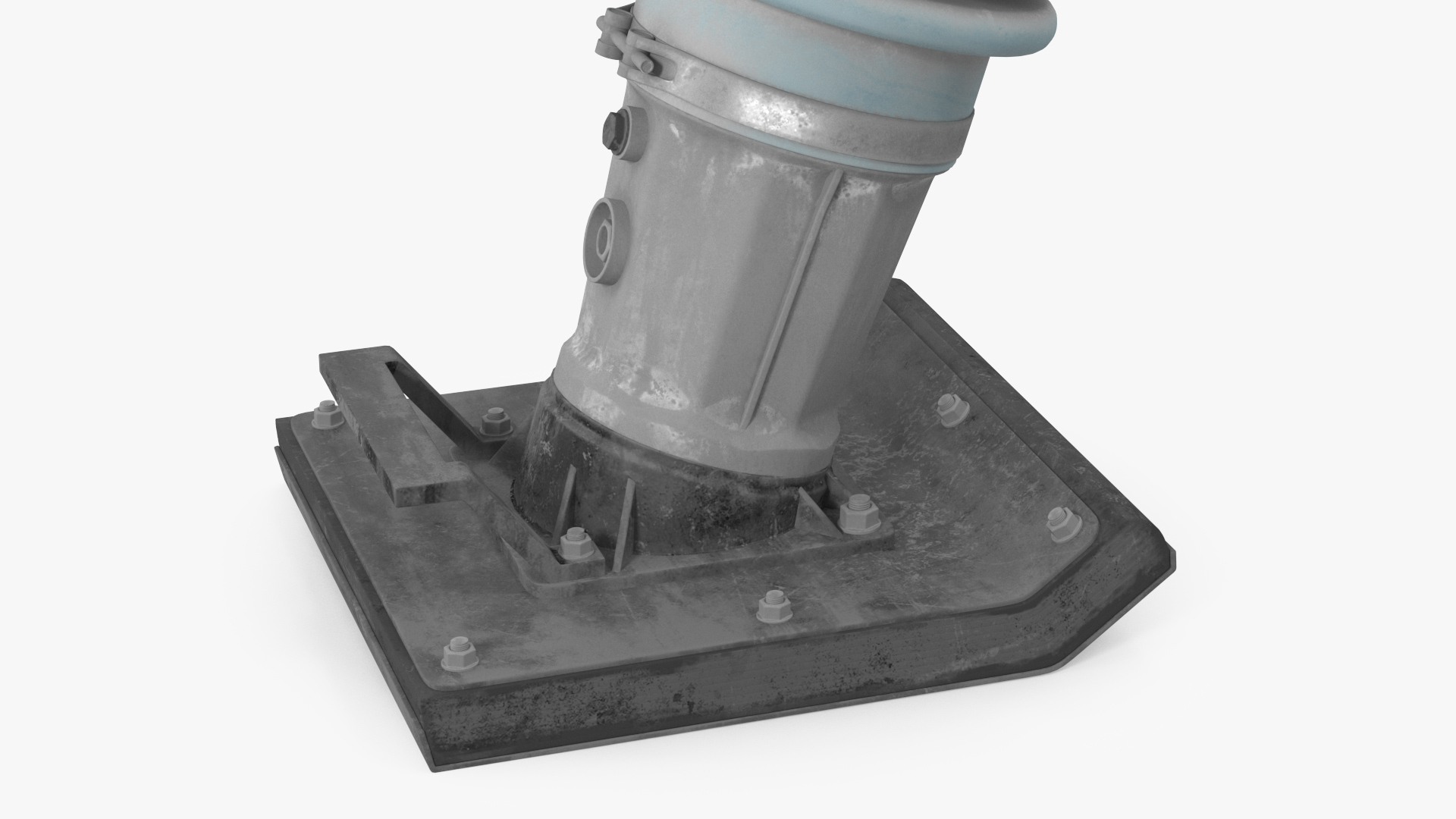 3D model Tamping Rammer Dirty