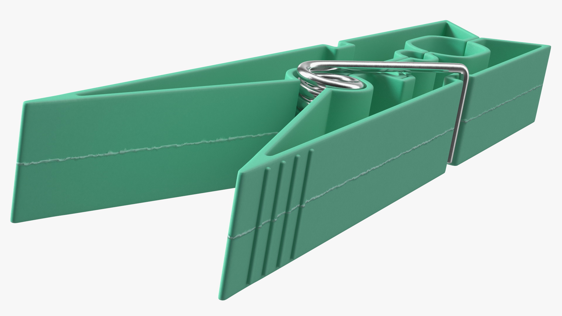 3D Clothespin Green