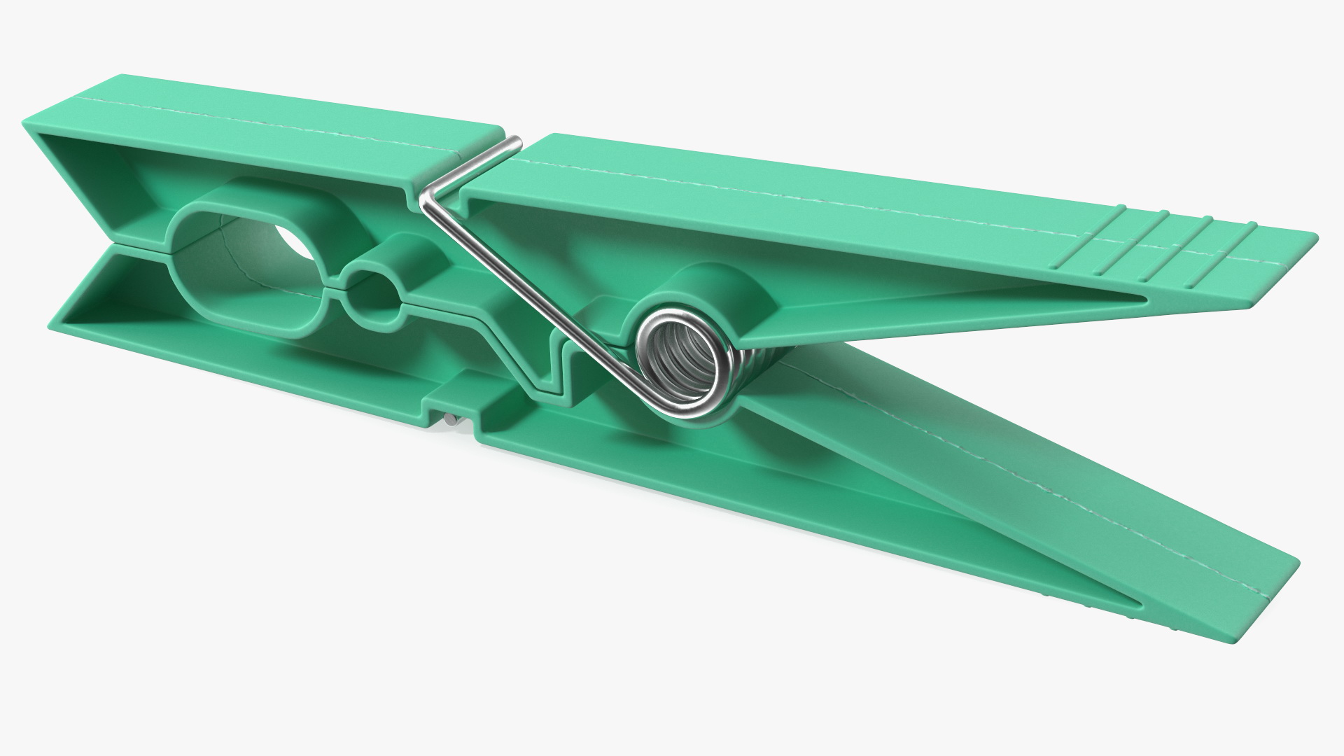 3D Clothespin Green