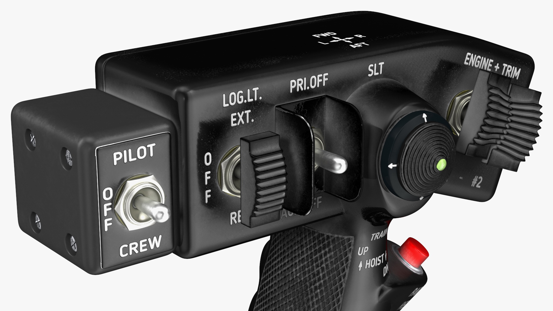 3D Helicopter Flight Control Stick