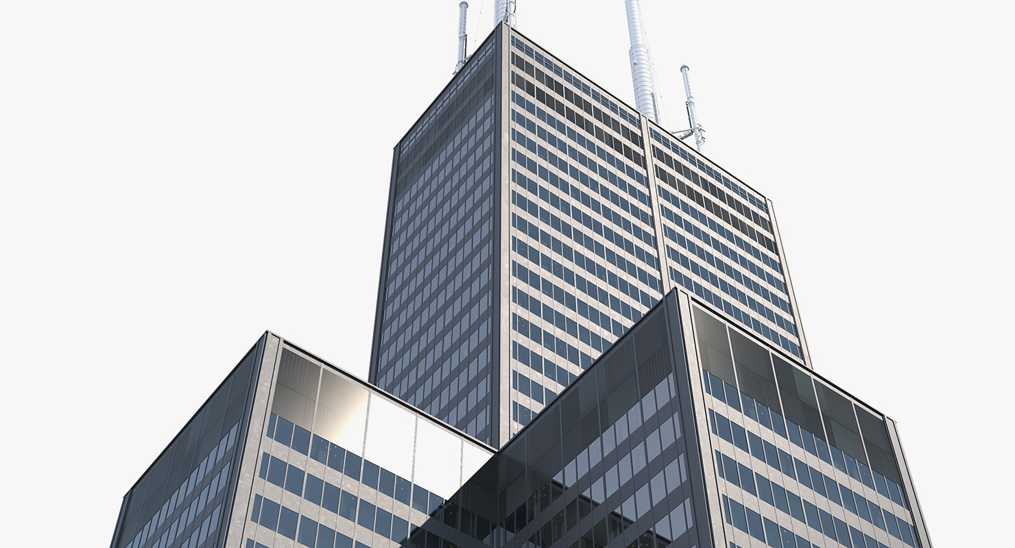 3D model Willis Tower Skyscraper Center