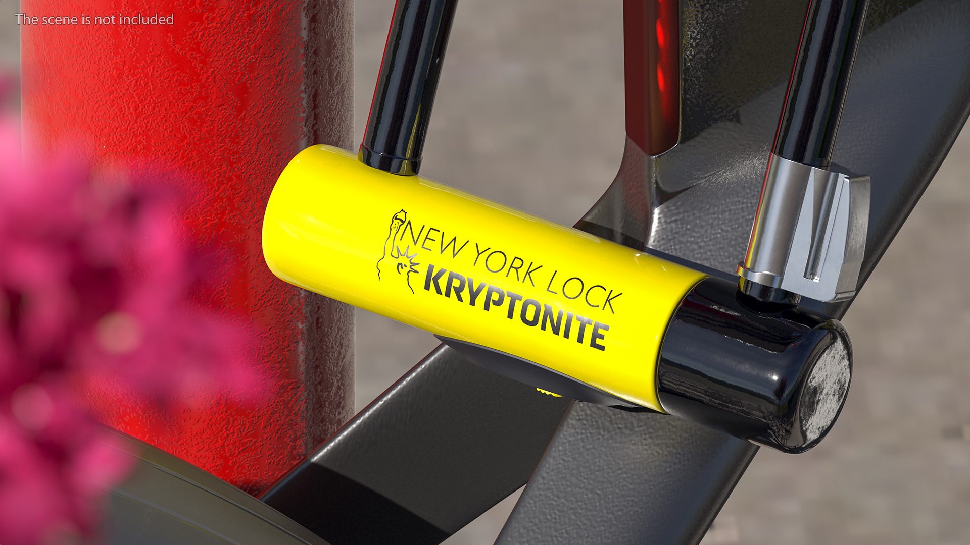 3D Kryptonite Heavy Duty Bicycle U Lock