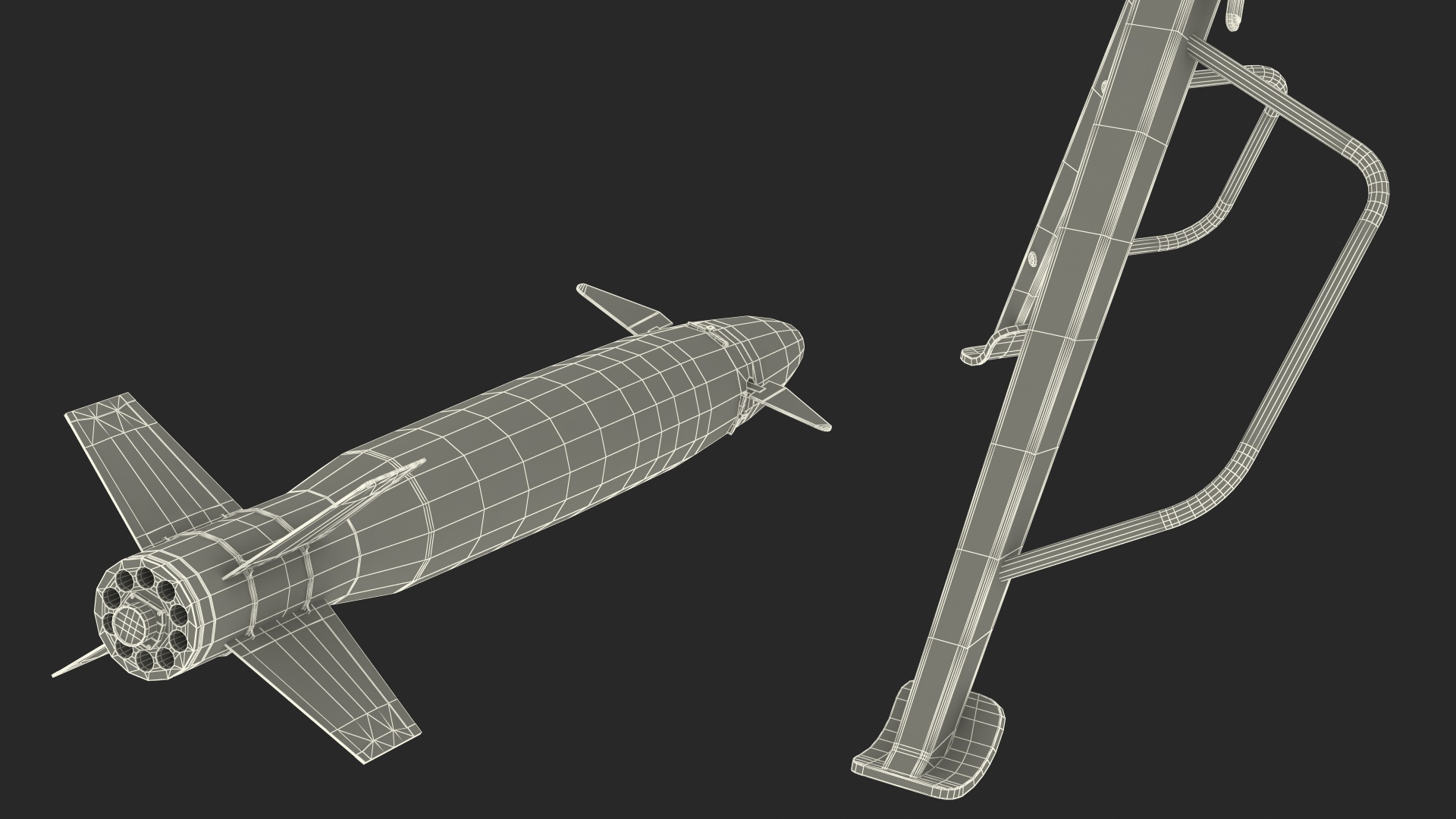 3D model Anti Tank Missile Complex AT-14 Spriggan