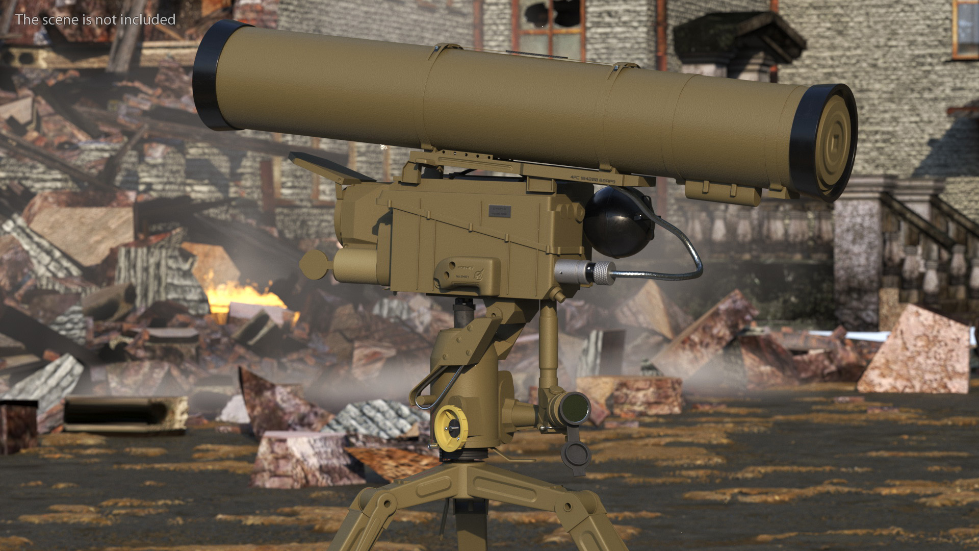 3D model Anti Tank Missile Complex AT-14 Spriggan