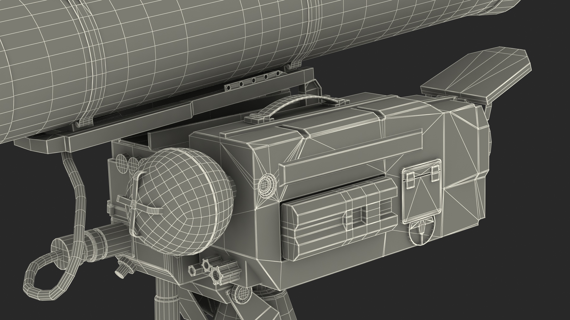 3D model Anti Tank Missile Complex AT-14 Spriggan